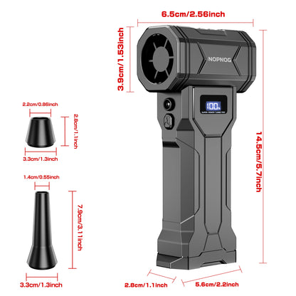 Blower Car Vacuum Cleaner Turbo Fan Violent Jet Fan Cleaning Blowing Tools Auto Dust Collector Portable Air Duster Hair Dryer