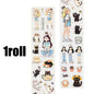 Mr Paper Washi Tape Kawaii 1 Roll  Character Scenery PET Stickers DIY Decoration for Journal Diary Scrapbooking Planners Cards