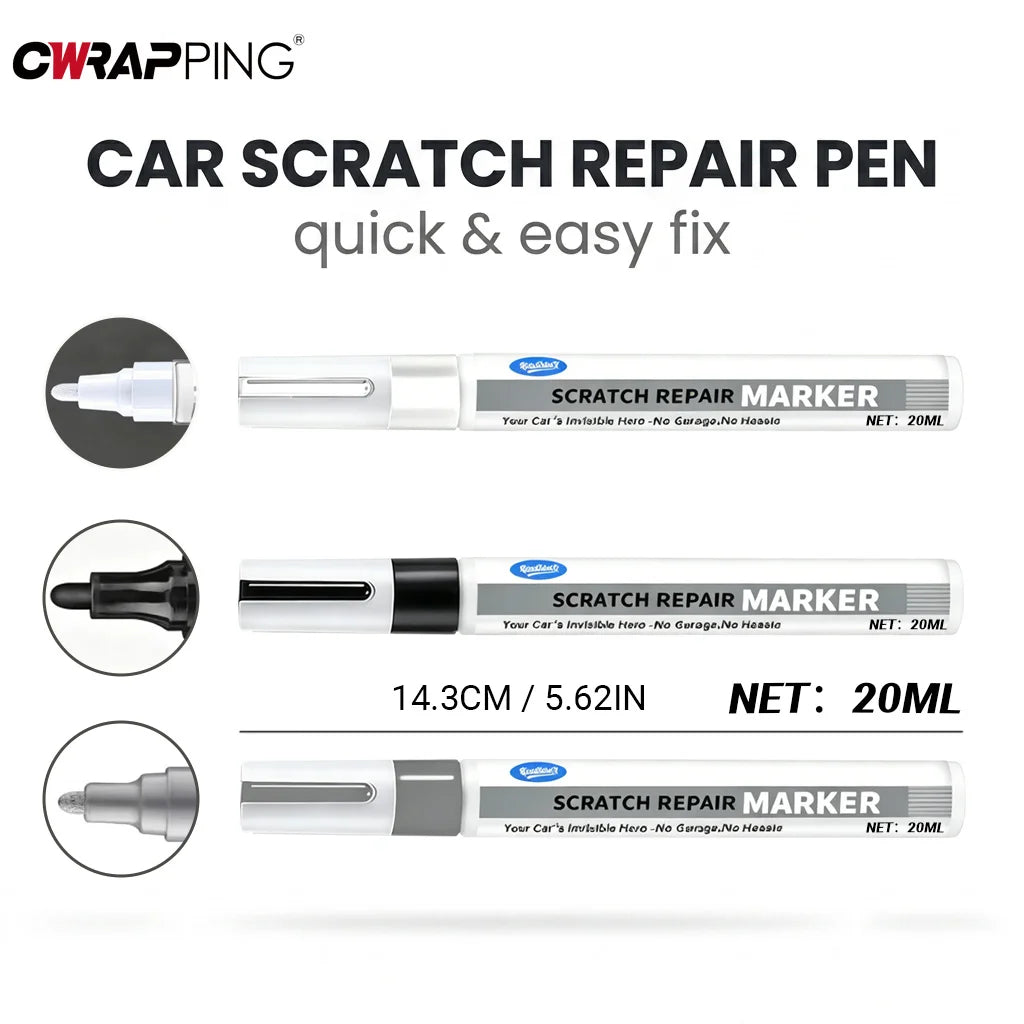 Car Paint Pen Repair Waterproof Long-Lasting and Non-Fading Wheel Restoration Kit Automotive Retouching Pen Auto Car Accessories