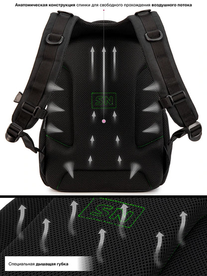 Brand School Bag for Boys Multifunctional Cartoon Pattern Kids Satchels Orthopedic Waterproof Backpack Children Student Mochila