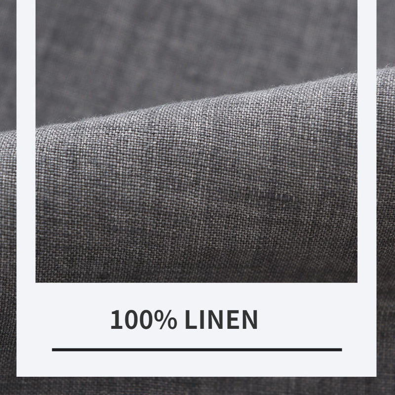 Summer New Pure Linen Casual Slim Pants for Men Clothing Thin Breathable Streetwear Men Trousers EC1335
