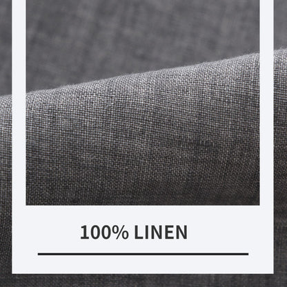 Summer New Pure Linen Casual Slim Pants for Men Clothing Thin Breathable Streetwear Men Trousers EC1335