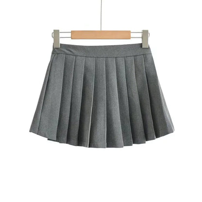 MEXZT Sexy Pleated Skirts Women Korean High Waist Mini Skirts JK Preppy Summer Fashion White Black Gyaru Tennis Extreme Skirt