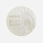 New Pattern Fashion Wooden Baby Birth Hospital Commemorative Plaque Circular Carved Newborn Collection Plaque Ornament
