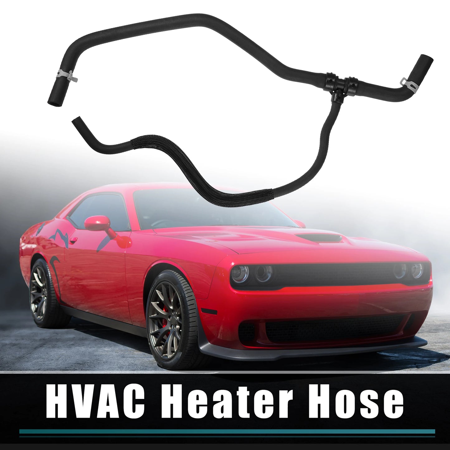 UXCELL Heater Hose NO.55038163AI/55038163AE for Dodge Challenger 2017-2018 for Dodge Charger 2019-2021 for Chrysler 300 2011