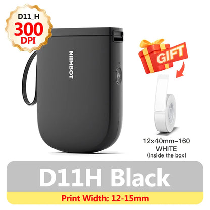 Niimbot D110 D11H 300dpi Bluetooth Label Printer Compact Wireless&Feature-Rich for Labeling Excellence Mobile Phone Durabiility