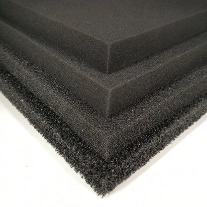 Aquarium Biochemical Cotton Filter Practical Aquarium Pond Foam Sponge Filter Black Multi-size Aquarium Supplies 15 25 35 50 PPI