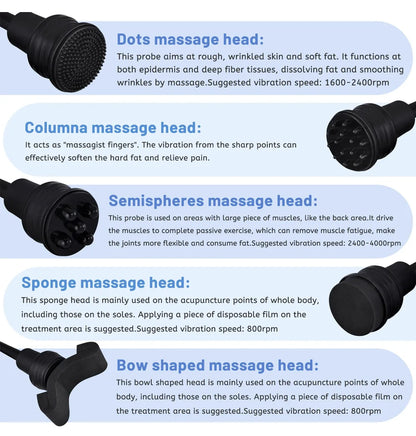 G5 Vibrating Body Slimming Machine High Frequency Cellulite Reduce Shaping Massager Weight Loss Massager Beauty Device