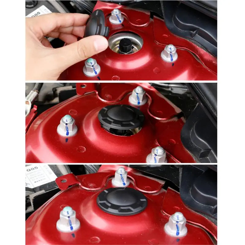 2Pcs Car Shock Absorber for Protection Cover Dustproof Anti-fouling Rust Front Suspension Cap Fit for Mazda 3 CX-5 CX-4