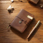 Fromthenon Leather TN Travel Notebook Handbook Diary First Layer Cowhide Diary Handbook Notes Handmade Loose-leaf Notebook