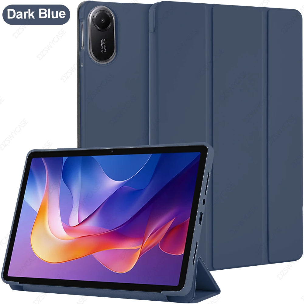 Silicone Case for Redmi Pad 2 2025 11 Inch, Lightweight Protective Case with Stand Functio and Auto Sleep/Wake Function