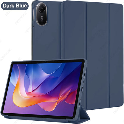 Silicone Case for Redmi Pad 2 2025 11 Inch, Lightweight Protective Case with Stand Functio and Auto Sleep/Wake Function