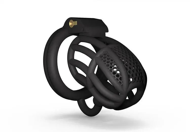 BDSM Chastity Cage 4 Size Ring Penis Cage Device Femdom Restraint Penis Lock Breathable Urethral Lock Bondage Device for Men