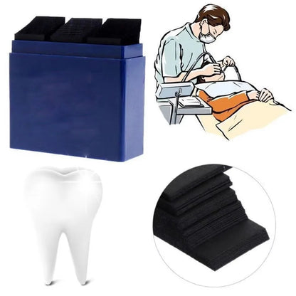 300 Sheets Dental Bite Paper Disposable Dentist Blue/Red Double-Sided Bite Strip Oral Teeth Care Whitening Dentistry Material