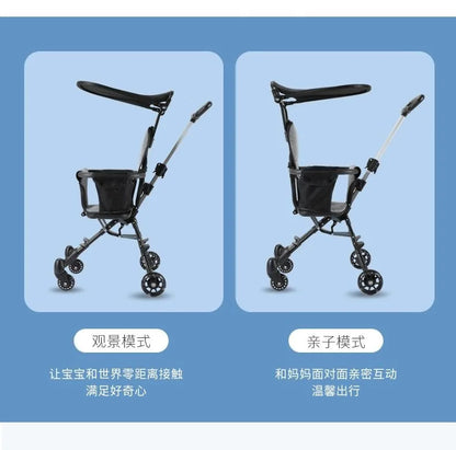 Easy Assembly DIY Pet Stroller Portable Foldable Cart Breathable Travel Carrier for Small Breed Dogs Cats Outdoor Walking
