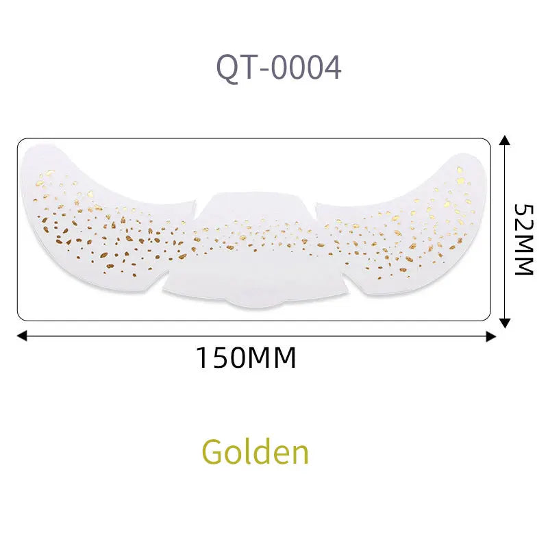 1pc Hot Stamping Freckles Makeup Sticker Metallic Radiation Golden Silver  Fake Freckles Temporary Tattoo Stickers Face Makeup
