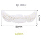 1pc Hot Stamping Freckles Makeup Sticker Metallic Radiation Golden Silver  Fake Freckles Temporary Tattoo Stickers Face Makeup