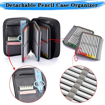 1pcs Large-capacity Pencil Case for Students 72-color Sketch Pencils Multi-functional Storage Pencil Case Pencil Bag 2026 Hot