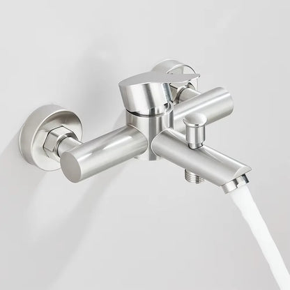 Black Bathroom Shower Faucet Set Bathtub Tap Wall Mounted Hot Cold Mixer Crane Shower Systems With ABS Handheld Shower