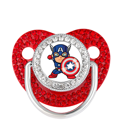 Shining nipple cartoon print baby feeding pacifier Silicone baby nipple  Baby soothing nipple  newborn sucking  0-12M