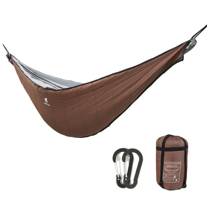 Portable Hammock Underquilt Winter Cold Weather Warm Under Quilt for Outdoor Camping Hiking Traveling Supplies