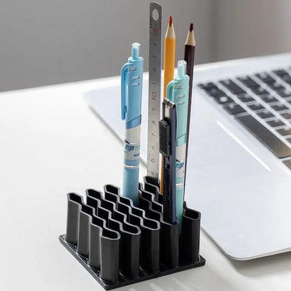 Pen Holder Multi-purpose Ointment Holder Stationery Storage Rack Desktop Ointment Stand Home Compartment Organizer