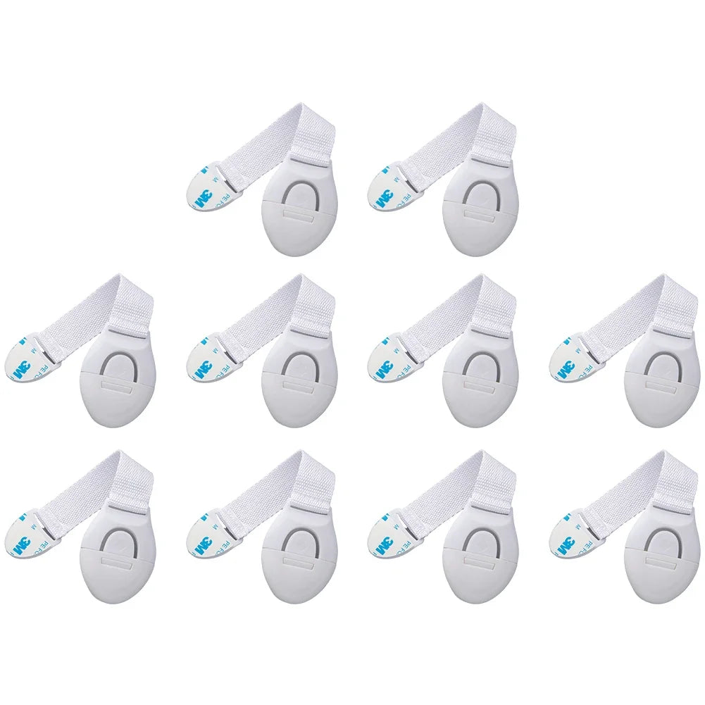 1-20PCS Child Safety Cabinet Lock Baby Security Protection Drawer Door Cabinet Lock Plastic Protection Kids Safety Door Lock