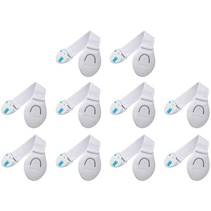 1-20PCS Child Safety Cabinet Lock Baby Security Protection Drawer Door Cabinet Lock Plastic Protection Kids Safety Door Lock