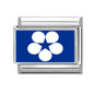 Fashion Blue NO.8 Ball Panda Elephant Cat Flower Italian Charms Fit 9mm Stainless Steel Women Fashion Bracelet DIY Jewelry Gifts