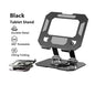 360° Rotatable Tablet Stand Adjustable Foldable Desktop Stand Holder Compatible For 4.7-12 Inch Ipad Pro/Air/Min Laptop Tablet