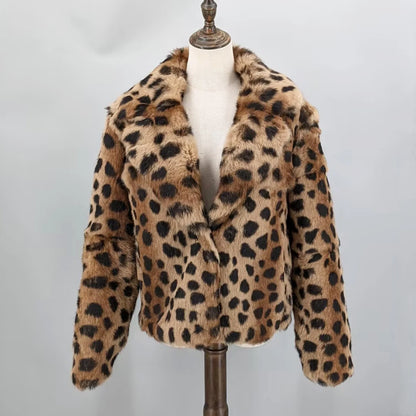 Women Real Rabbit Fur Coat High Collar Winter Jacket Make of One Rabbit Fur Cross Mink Pattern