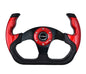 Tiypeor PU 320mm Seering Wheel for Simulate Racing Game Drift Sports Style Wheel