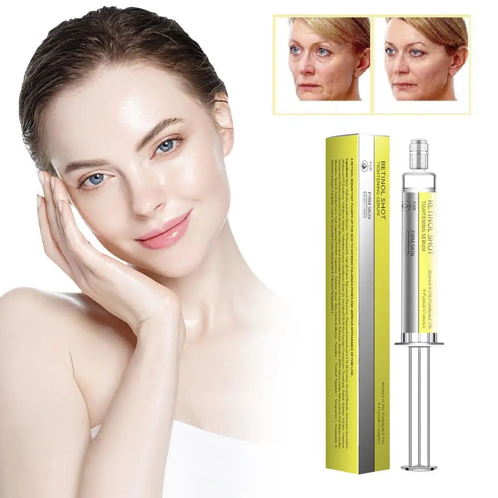 Retinol Eye Cream Set Gentle Repair Essence With Vitamin C Antiaging Treatment For Dark Circles Wrinkles Firming Under Eye Serum