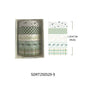 MINKYS 5pcs/set Basic Grid Star Decorative Tape Cute Cartoon Creative Washi Tape School Stationery