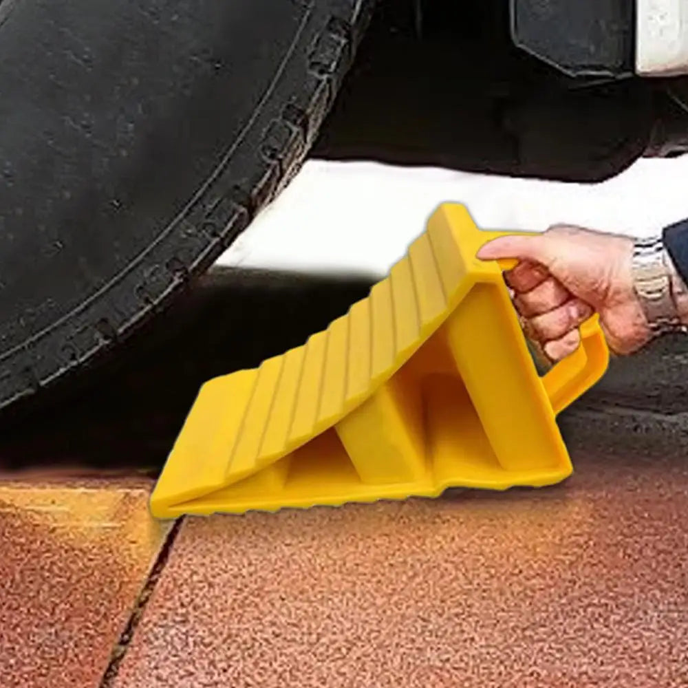 Car Multipurpose Anti-Slip Wheel Chock Portable Tire Chocks Wear-Resistant Tire Stopper Wheel Stopper For Trucks Car