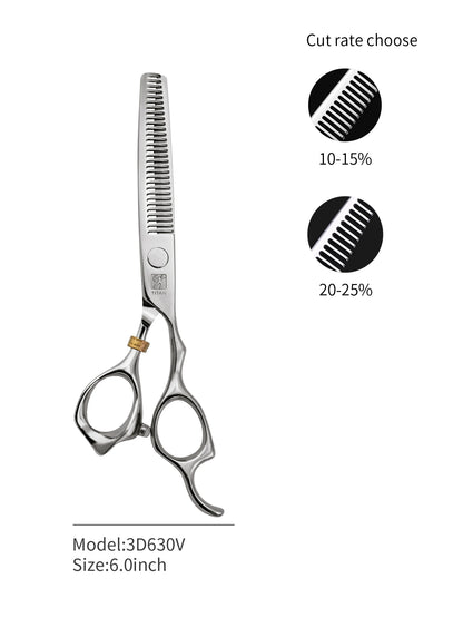 Titan 3D Scissors Professional Barber Hairdressing Shears Hair Cutting Machine Barber Shop Hair Scissors