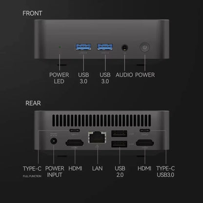 [3 Years Warranty]Mini PC Windows 11 Intel N150/i9 10980HK Desktop Gaming Computer PC 32GB RAM 1TB M.2 SSD WiFi 6 BT5.2 Pc Gamer