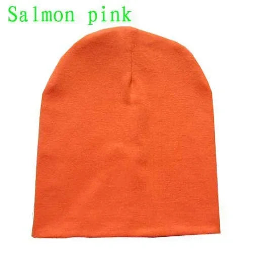6M-3Y Baby Knitted Hat Scarf Set Solid Color Cotton Hip Hop Beanie Warm Toddler Cap for Boys Girls Spring Autumn Winter