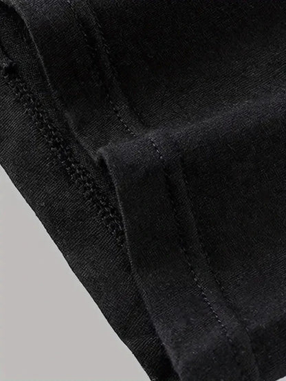 10PCS Men's Underwear Black Color Men Underpant High Stretch Boxer Shorts Sexy Men Panties Plus Size L-4XL Breathable Men Boxer