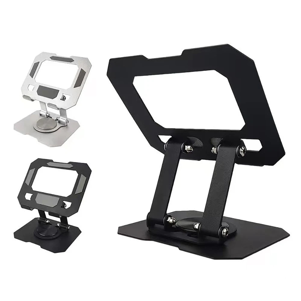 360° Rotatable Tablet Stand Adjustable Foldable Desktop Stand Holder Compatible For 4.7-12 Inch Ipad Pro/Air/Min Laptop Tablet