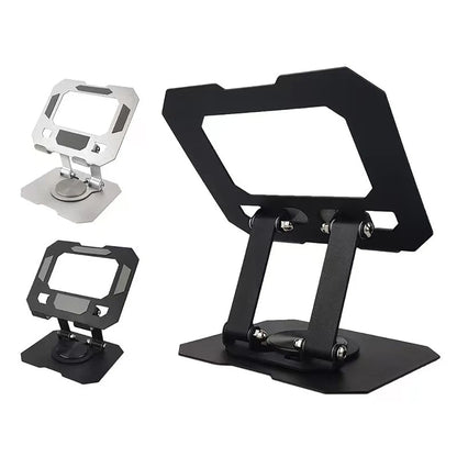 360° Rotatable Tablet Stand Adjustable Foldable Desktop Stand Holder Compatible For 4.7-12 Inch Ipad Pro/Air/Min Laptop Tablet
