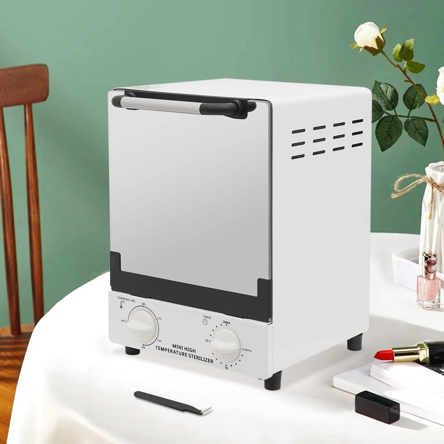 110V 1000W 12L Infrared Heat Sterilizer Nail Tool Sterilizer Beauty Salon Equipment