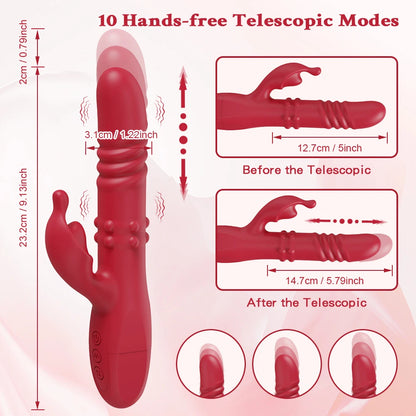 G Spot Vibrator for Women Stimulator Penetration Vagina Clitoris Masturbator Vibration Huge Dildo Vibrator Sexy Adult Female