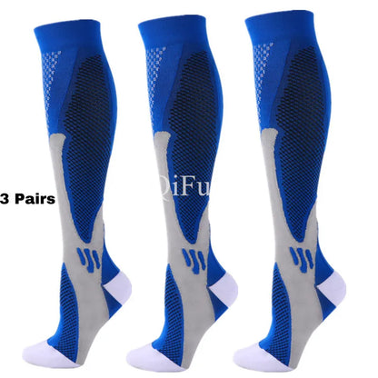 1/3Pairs Compression Sport Socks Medical Nursing Stockings Prevent Varicose Veins Socks Pregnancy Nursing Athletic Soccer Socks