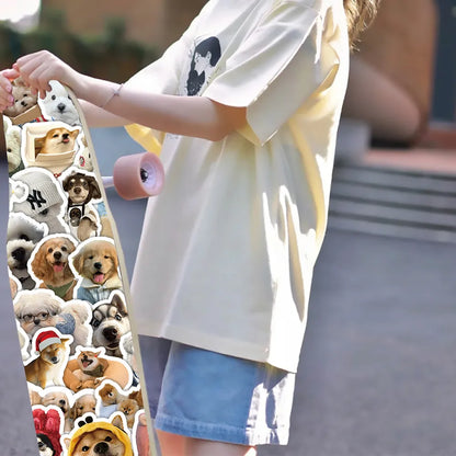 103 Pcs Cute Dog Stickers - Adorable Decals for Journals, Phone Cases, Water Bottles & DIY Crafts LanLanStickersWorld