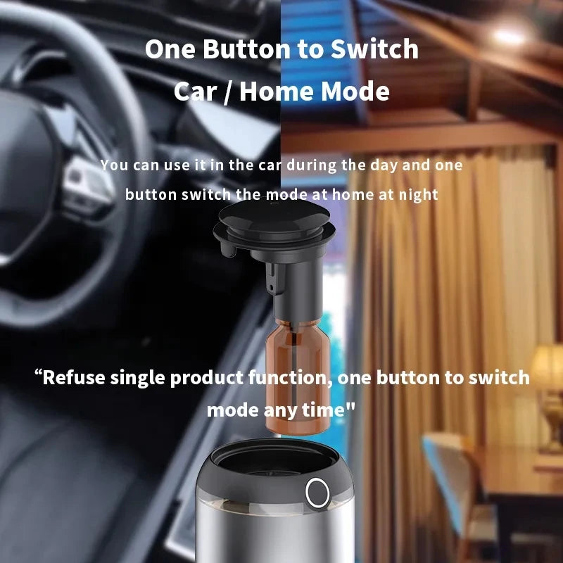 Car Aroma Diffuser Smart Air Freshener Room Fragrance USB Essential Oil Diffuser Smell Distributor Aromatherapy Machine
