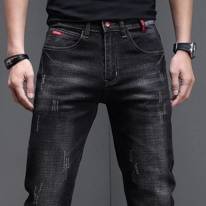 2026 Men's Slim Casual Street Classic Skinny Jeans Pencil Jeans Trendyy Stretch Style Comfortable Casual Fashion Versatile