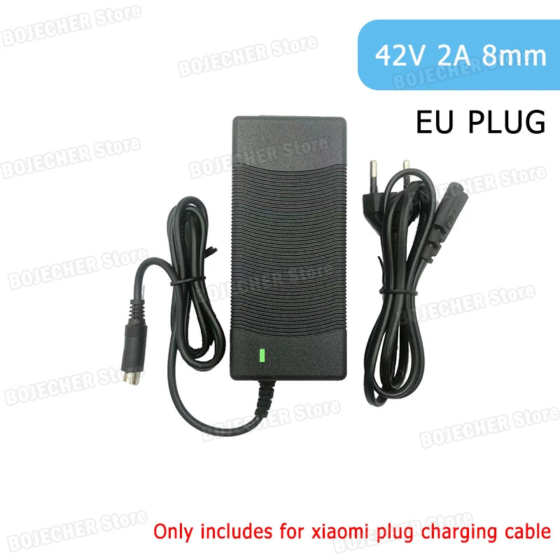 42V 54.6V 2A Battery Power Adapters For Lithium Battery Pack AC100-240V 36V 48V 2A Lithium Battery Charger 5 Plugs EU / US Plug