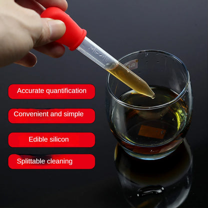 10Pcs/Set 5ml Silicone Plastic Pipette School Lab Experiment Supplies Dropper Feeding Medicine Liquid Eye Ear Pipette Dropper
