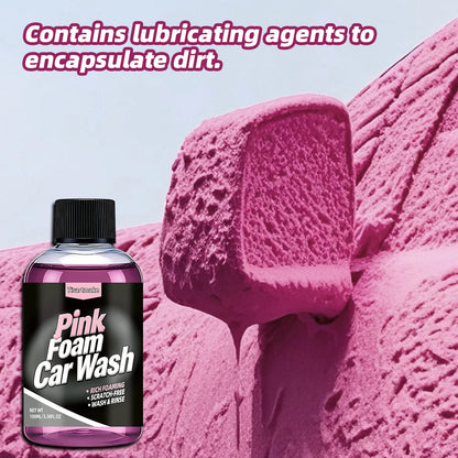 Pink Foaming Extreme Bodywash & Wax Foaming Car Wash Soap, (Works with Foam Cannons/Guns or Bucket Washes) For Cars, Trucks